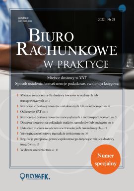 Biuro rachunkowe w praktyce nr specjalny 21 5FS0021