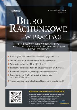 Biuro rachunkowe w praktyce nr 79 4FS0079