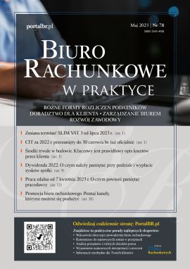 Biuro rachunkowe w praktyce nr 78 4FS0078