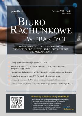 Biuro rachunkowe w praktyce nr 85 4FS0085