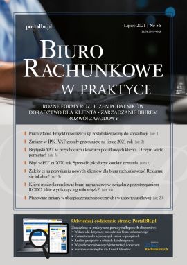 Biuro rachunkowe w praktyce nr 56 4FS0056