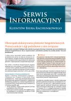 Serwis Informacyjny dla Klientów Biura Rachunkowego marzec 2022 r.