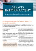 Serwis Informacyjny dla Klientów Biura Rachunkowego maj 2023 r.