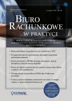 Biuro rachunkowe w praktyce - listopad 2019