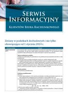 Serwis Informacyjny dla Klientów Biura Rachunkowego grudzień 2023 r.