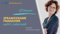 Sprawozdanie finansowe. Wybór załącznika