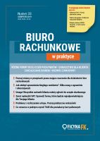 Biuro rachunkowe w praktyce - sierpień 2019