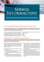 Serwis Informacyjny dla Klientów Biura Rachunkowego listopad 2022 r.