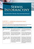 Serwis Informacyjny dla Klientów Biura Rachunkowego luty 2023 r.