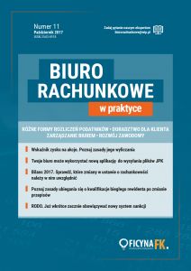 Biuro rachunkowe w praktyce nr 11 4FS0011