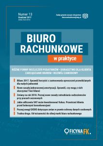 Biuro rachunkowe w praktyce nr 13 4FS0013