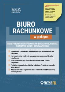 Biuro rachunkowe w praktyce nr 29 4FS0029